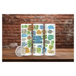 Special Education Wellness Tumbler